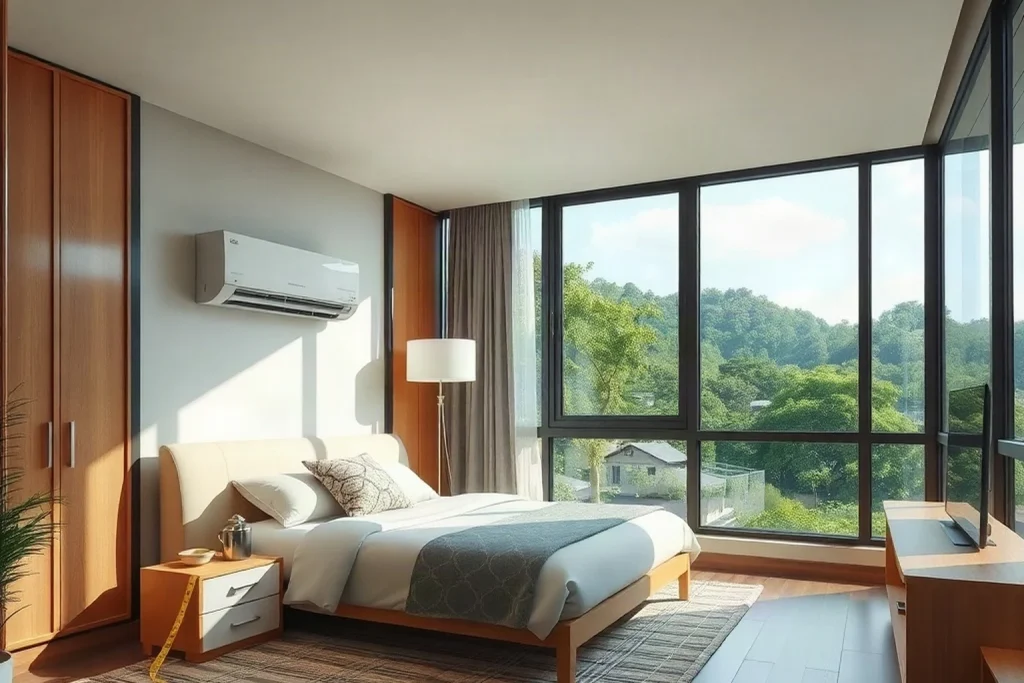 Air Conditioner Room Size & HP Calculator